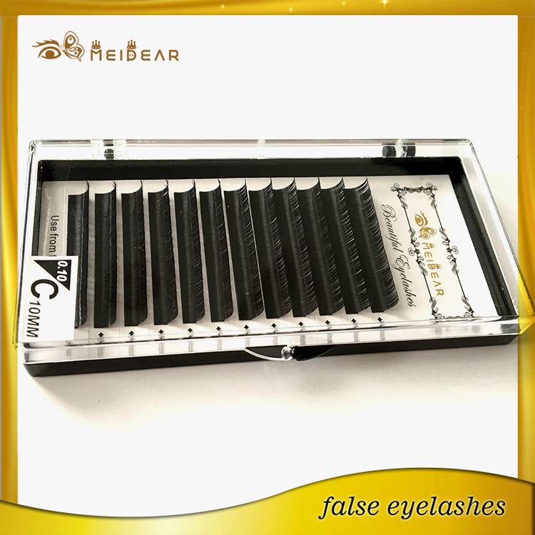 Customized box for waterproof real mink eyelashes extension USA